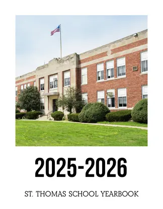 Simple Middle-High School Yearbook