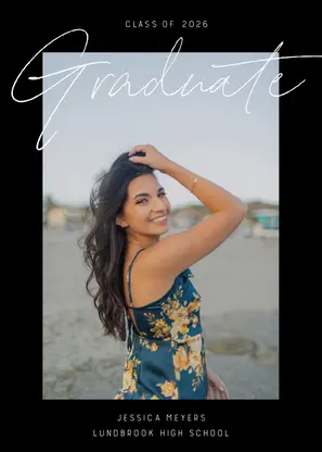 Graduate Script Customizable Colors