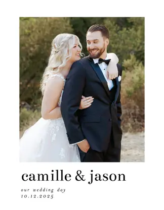 Simple Minimalist Wedding Collection