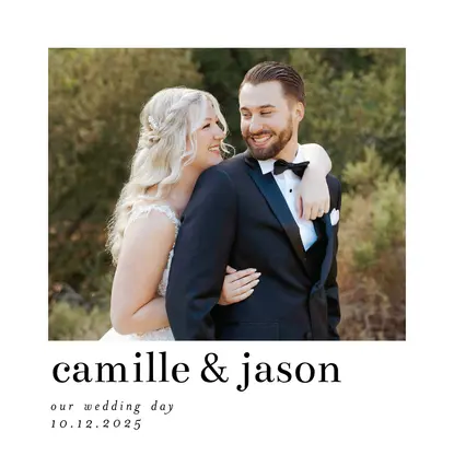 Simple Minimalist Wedding Collection