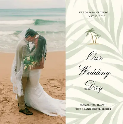 Tropical Destination Wedding Collection