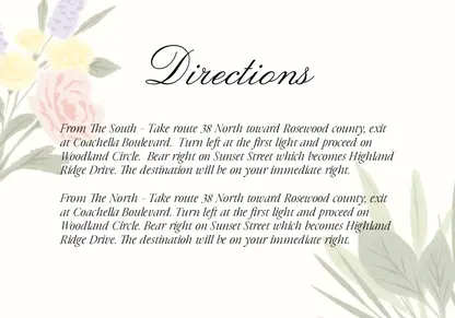 Garden Party Wedding Collection