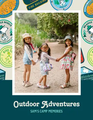 Outdoor Adventures Book by Peanuts