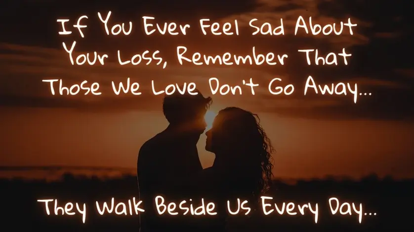 Deep Sympathy Card - Where There Is Deep Grief There Was Great Love - Nature Themed Condolence Card