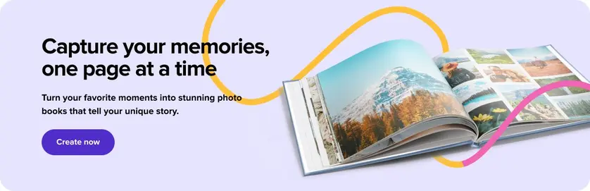 Capture your memories, one page at a time