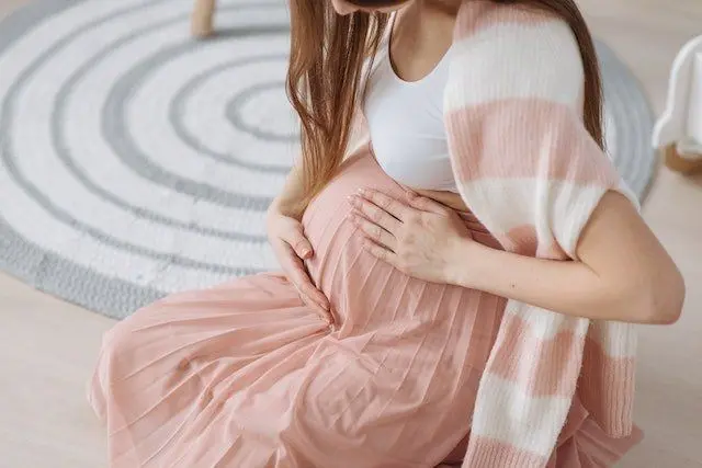 A photo of a pregnant woman