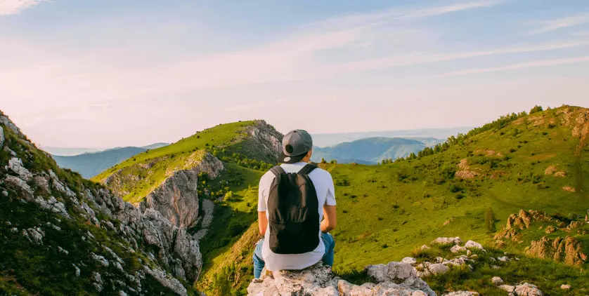 Vision board photo book concept with inspirational imagery representing goal setting and personal growth for 2026.