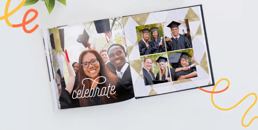 Graduation photo book